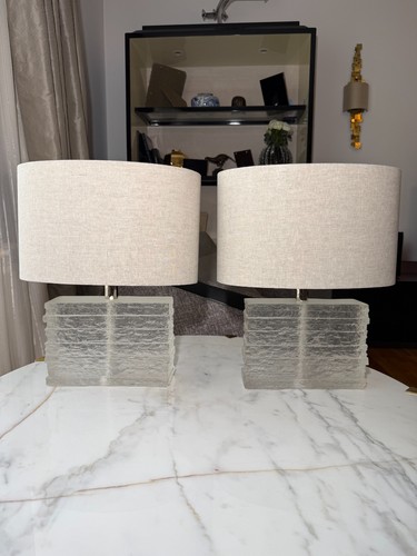 Pair porta romana crystal - pair,