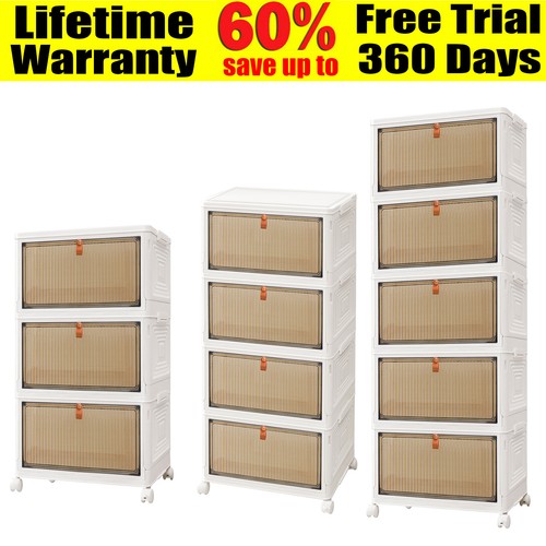 Storage box shelf plastic - storage,